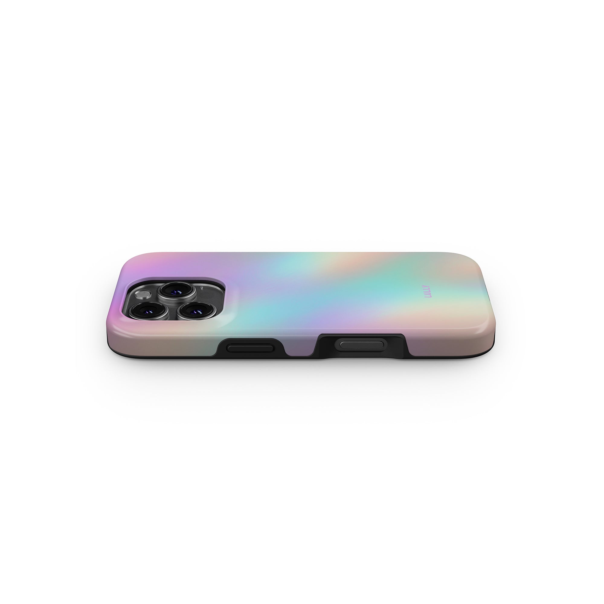 LULLY pastel aura phone case, horizontal view